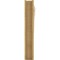Ekena Millwork 6-in W x 36-in D x 40-in H Funston Slat Rough Cedar Woodgrain TimberThane Outlooker, Primed Tan OUTUR060X36X40FST24RCPR - alternate 6